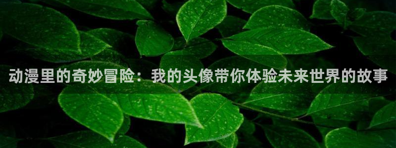 旧里番动漫网：动漫里的奇妙冒险：我的头像带你体验未来世界的故事